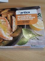 Petto di pollo al limone con patate rustiche