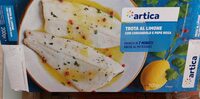 Trota al limone con coriandolo e pepe rosa