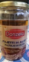 Filetti di alici all'olio di oliva