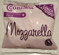 Mozzarella senza lattosio
