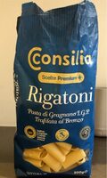 Rigatoni di grano IGP trafilata al bronzo