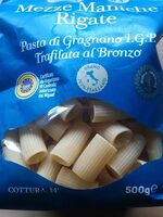 Mezze maniche rigate Pasta di Gragnano i.g.p.