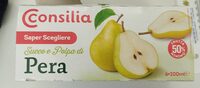 Succo e polpa di pera
