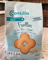 Frollini con riso e yogurt