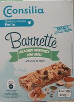 Barrette - arachidi mandorle semi miele
