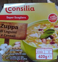 Zuppa legumi e cereali