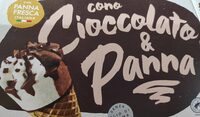 Cono cioccolato & panna