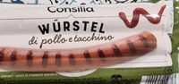 Wurstel pollo e tacchino