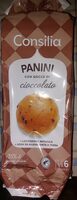 Panini con gocce di cioccolato