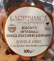 Biscotti integrali senza zuccheri aggiunti