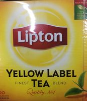 Lipton Yellow Label Tea Enveloped (100 Tea Bags)