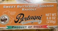 Sweet butternut squash ravioli