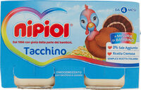 Tacchino omogeneizzato con tacchino e cereale