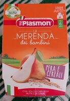 La merenda dei bambini - Pera e cereali