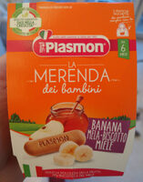 La mereda dei bambini - Banana mela biscotto miele
