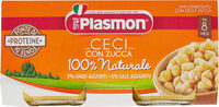 Ceci con zucca omogeneizzato con ceci e zucca