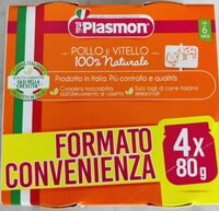 Plasmon pollo e vitello 100% naturale