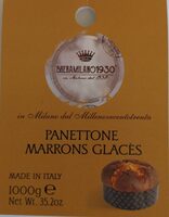 Panettone marrons glacés