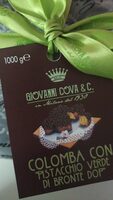 Colomba con pistacchio verde di bronte