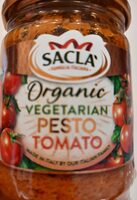 Organic Vegetarian Pesto Tomato