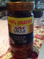 Caviar de tomates à l'ail