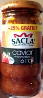 Caviar de tomates à l'ail