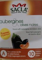 Sauce aubergines et olives noires