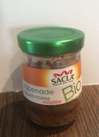 Tapenade olives noires Bio