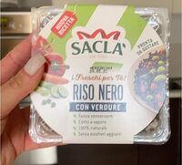 Riso nero con verdure