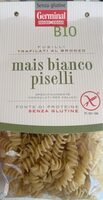 Mais bianco piselli