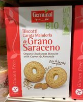 Biscotti Carota Mandorla r Grano Saraceno