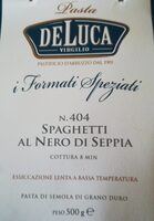Spaghetti al nero di seppia