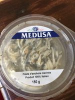 Filets d'anchois marinés