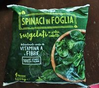 Spinaci in foglia surgelati