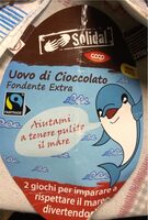Uovo di cioccolato fondente