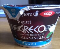Yogurt greco alla vaniglia