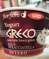 Yogurt greco alla stracciatella