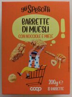 Barrette di muesli con nocciole e miele - Coop - Coop
