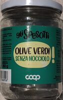 Olive verdi senza nocciolo