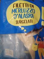 Filetti di merluzzo d'Alaska surgelati