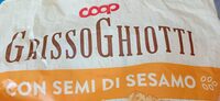 Grisso ghiotti con semi di sesamo