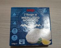 Burger di merluzzo nordico con prezzemolo e limone