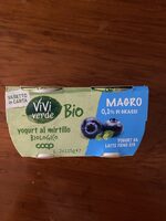 Yogurt al mirtillo biologico