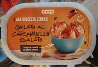 Gelato al caramello salato