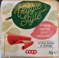 Affettato vegetale gusto prosciutto