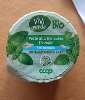 Pesto alla genovese biologico senza aglio