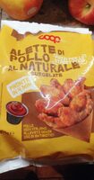 Alette di pollo al naturale surgelate
