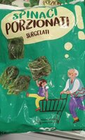 Spinaci porzionati
