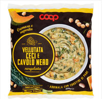 Vellutata con ceci e cavolo nero- surgelata
