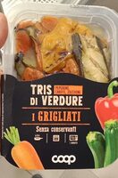 Tris di verdure i grigliati